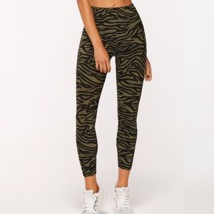 Lorna Jane A/B Safari Core Tights Legging Medium
